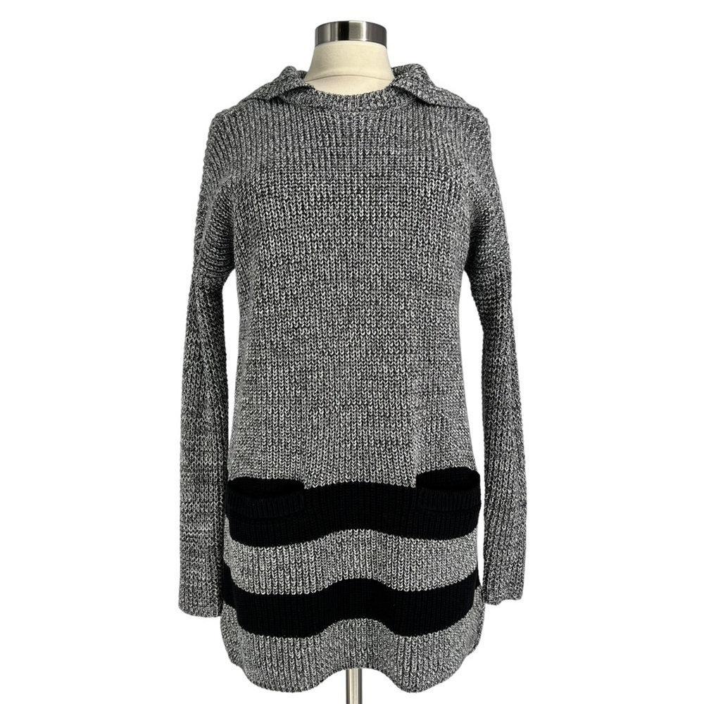 VICTORIA'S SECRET 100% Cotton Tunic Length Hooded Sweater S/P